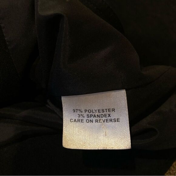 St. John Sport Black Faux Suede Zip Jacket Small Boho Western VTG Y2K Cowgirl - Picture 15 of 16